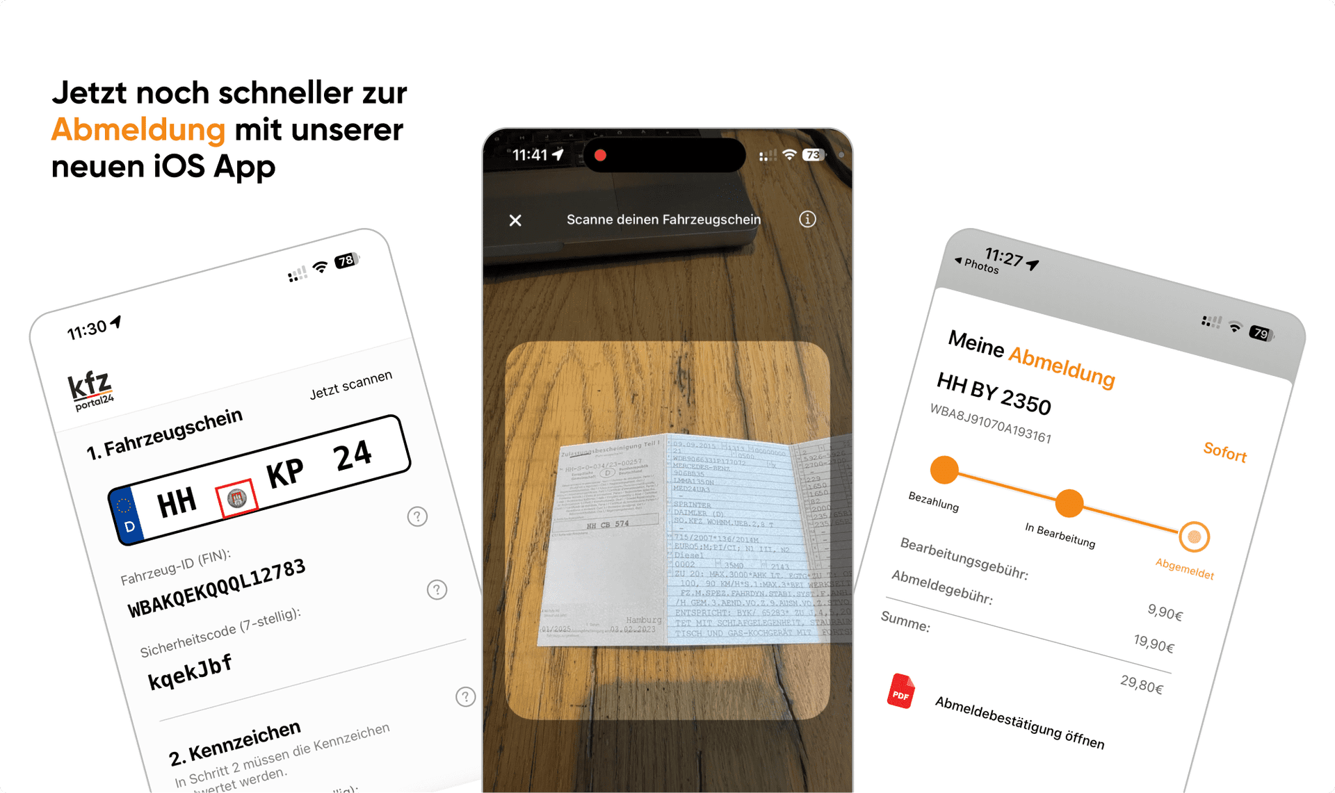 Titel: Auto Online Abmeldung jetzt auch per iOS App